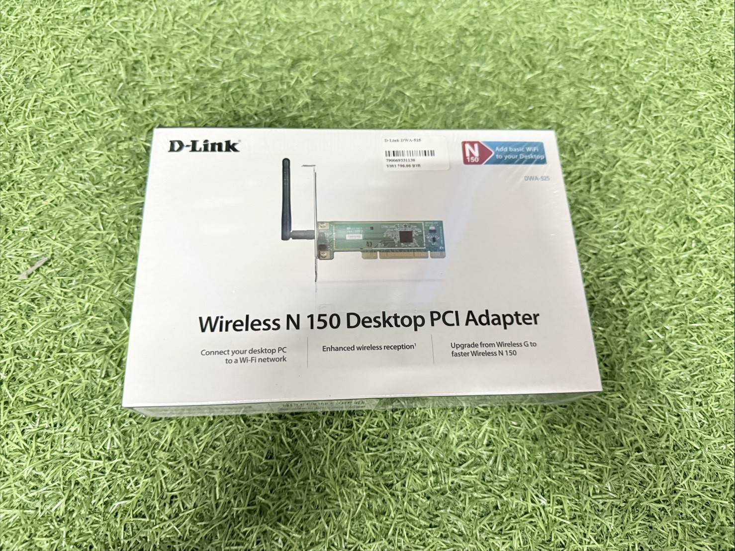 การ์ดไวไฟ D-Link Wireless N 150 Desktop PCI Adapter DWA‐525