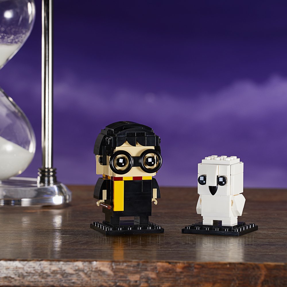 ตัวต่อเสริมทักษะ LEGO BRICKHEADZ - Harry Potter & Hedwig รุ่น 41615