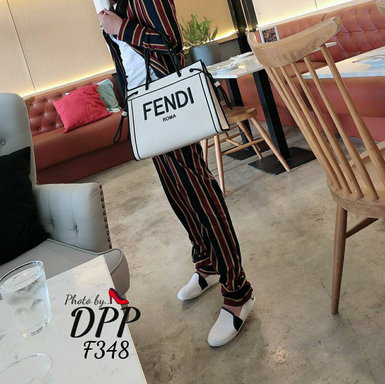 รองเท้าผ้าใบทรงSlip on สไตล์ Fred Perry