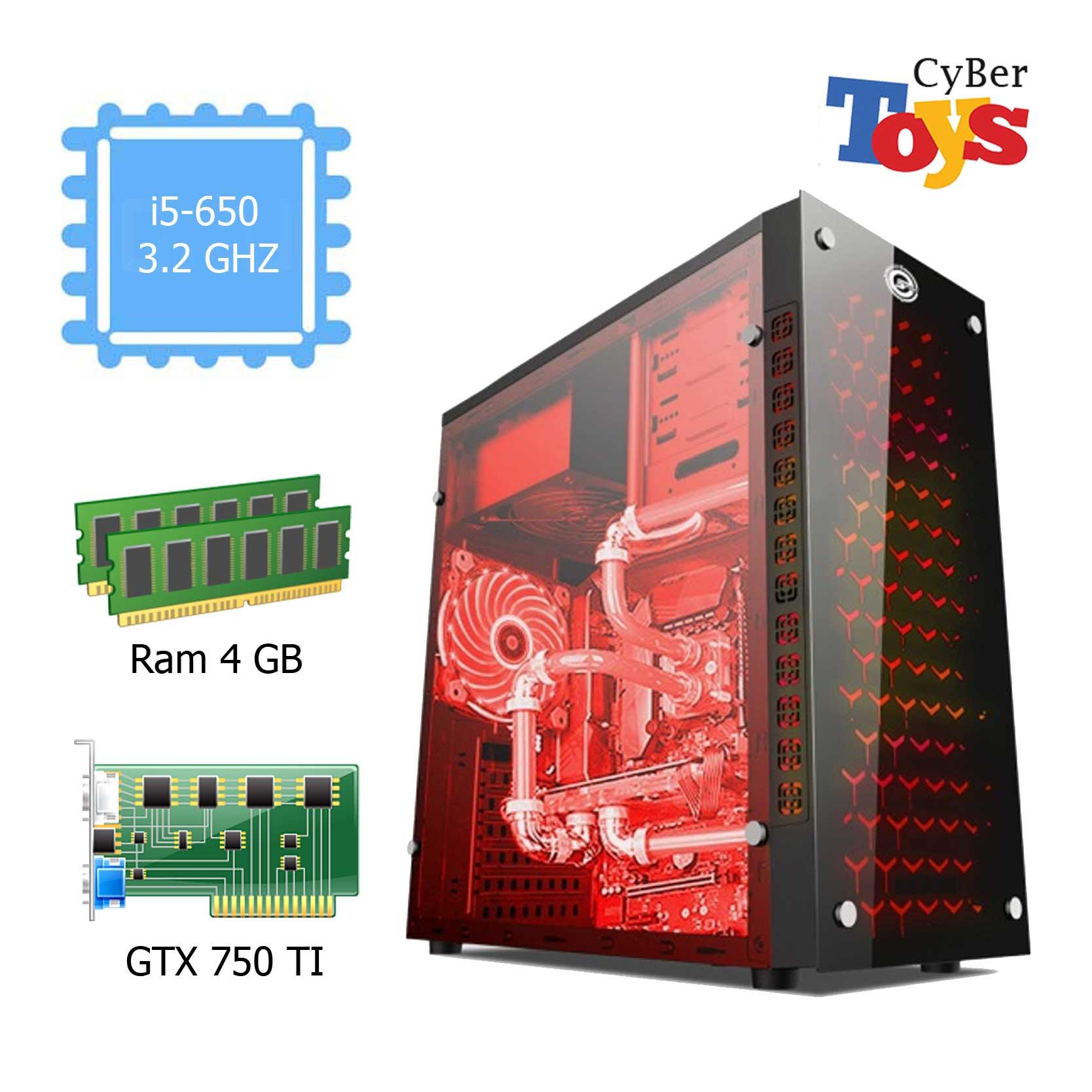 คอมเล่นเกมส์ i5 VGA 750TI คอมสำหรับเล่นเกมส์ GTAV HON PB SF FIFA4 คอมราคาถูก