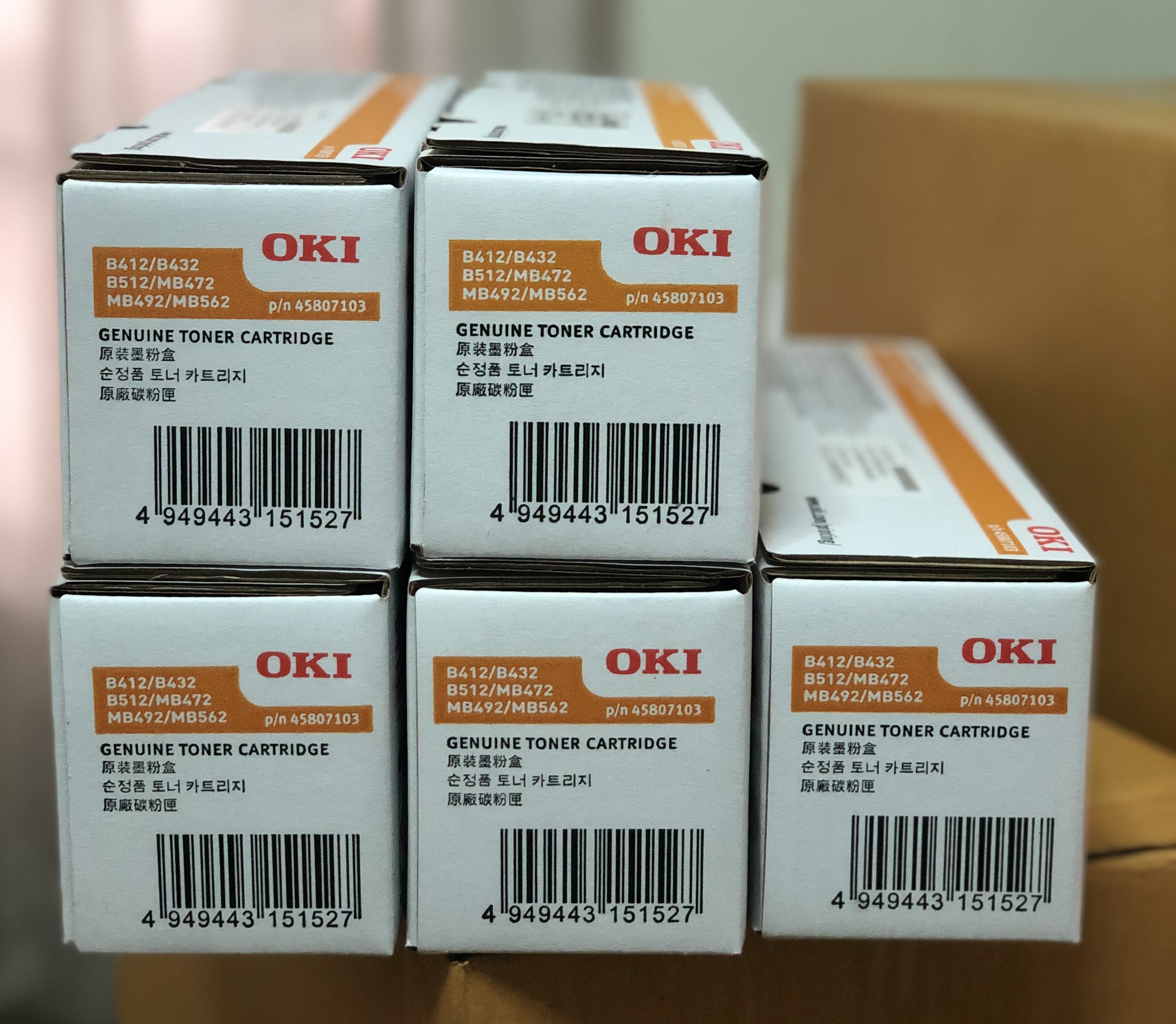 Toner OKI B412 , B432 , B512 , MB472 , MB492 , MB562