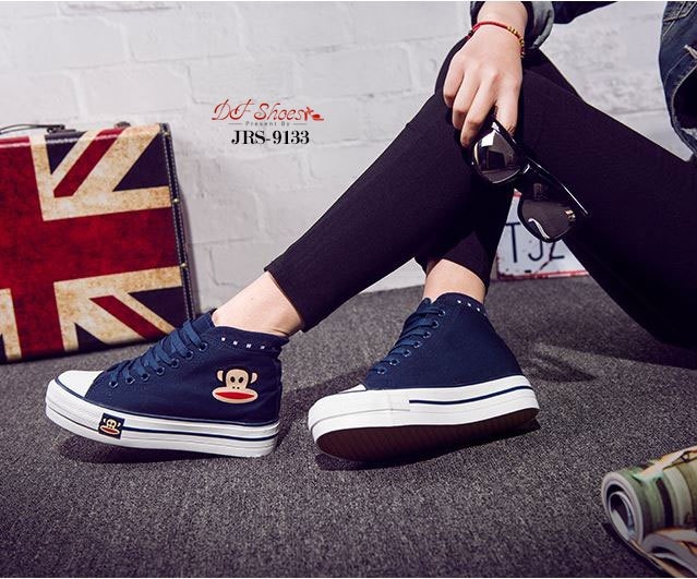 รองเท้าผ้าใบ Style Paul Frank (สีขาว)