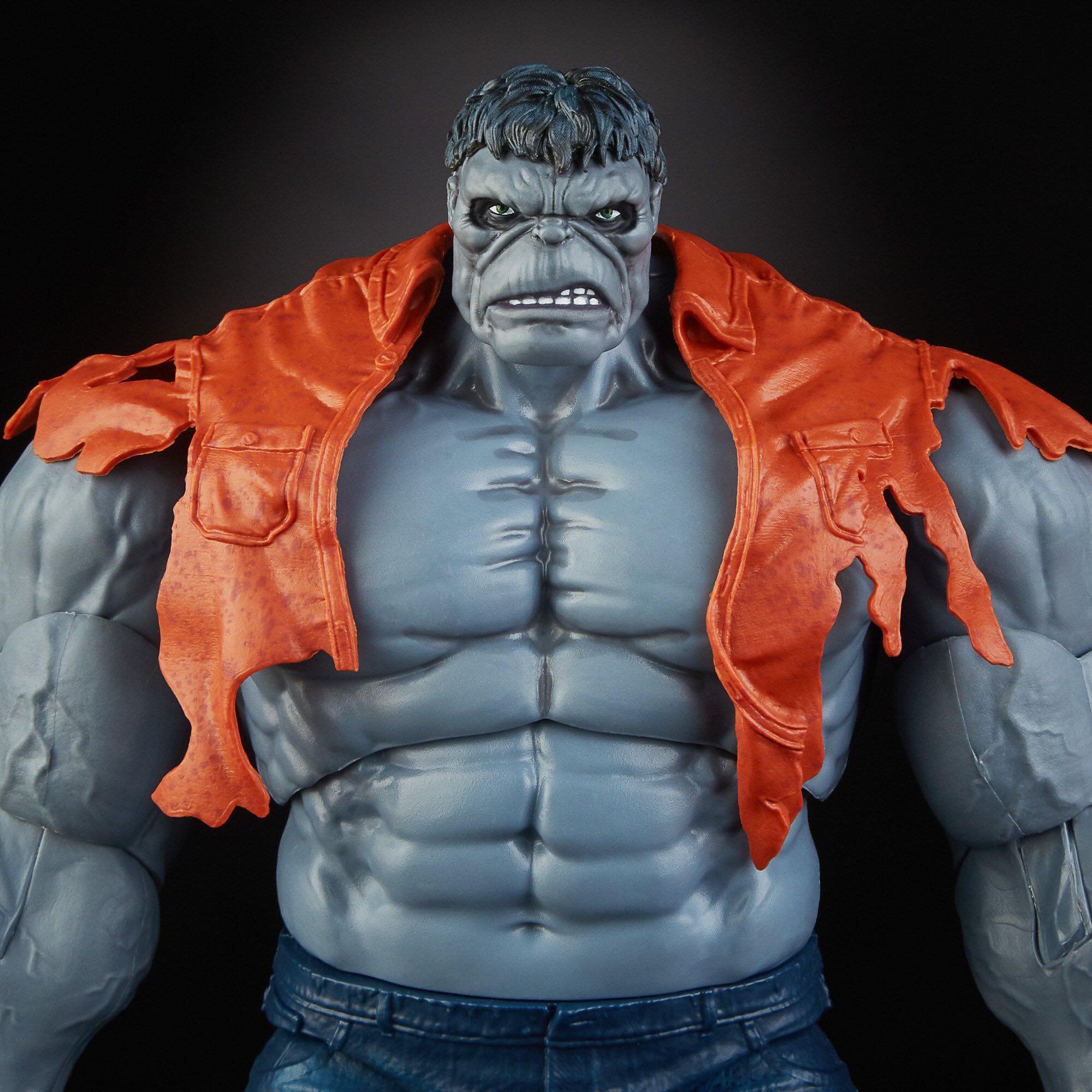 Hasbro Marvel Legends Series 80th Anniversary Incredible Hulk (Grey) Figure ฮาสโบร มาร์เวล เลเจนด์ ซีรี่ย์ส 80 ปี อเวนเจอร์ส หุ่นโมเดลฟิกเกอร์ ฮัลค์ สีเทา 6 นิ้ว ลิขสิทธิ์แท้