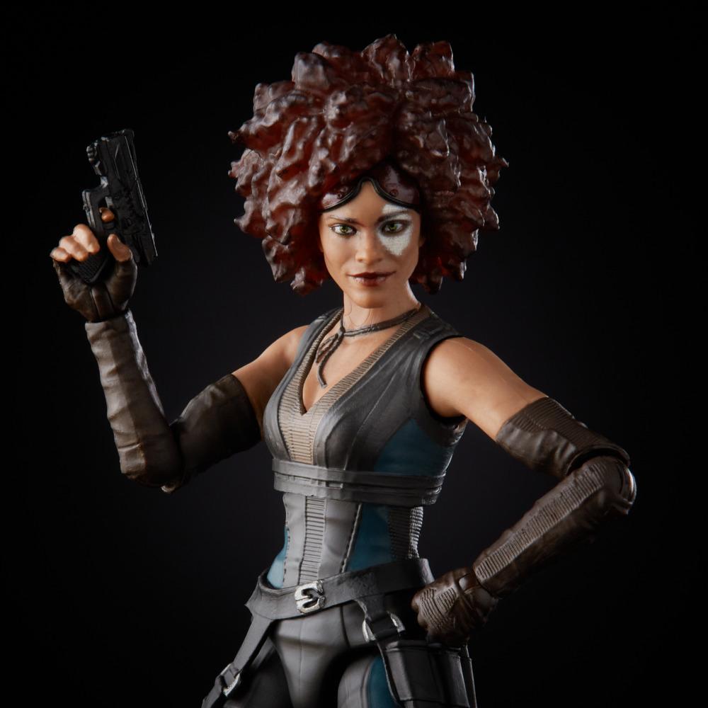 Hasbro Marvel Legends Series X-Men Domino 6-inch Action Figure ฮาสโบร มาร์เวล เลเจนด์ ซีรี่ย์ส หุ่นโมเดลฟิกเกอร์ เอ๊กซ์-เมน โดมิโน่ ขนาด 6 นิ้ว ลิขสิทธิ์แท้