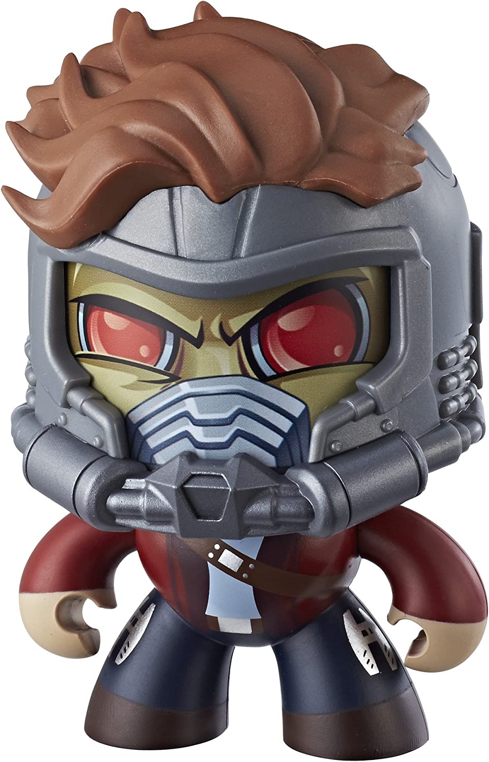 Hasbro Marvel Avengers Mighty Muggs Star-Lord ฮาสโบร มาร์เวล อเวนเจอร์ส ไมตี้ มักส์ สตาร์-ลอร์ด ตุ๊กตาเปลี่ยนหน้าได้ ลิขสิทธิ์แท้