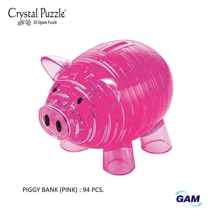 Deluxe - Piggy Bank (Pink) : 94 pcs