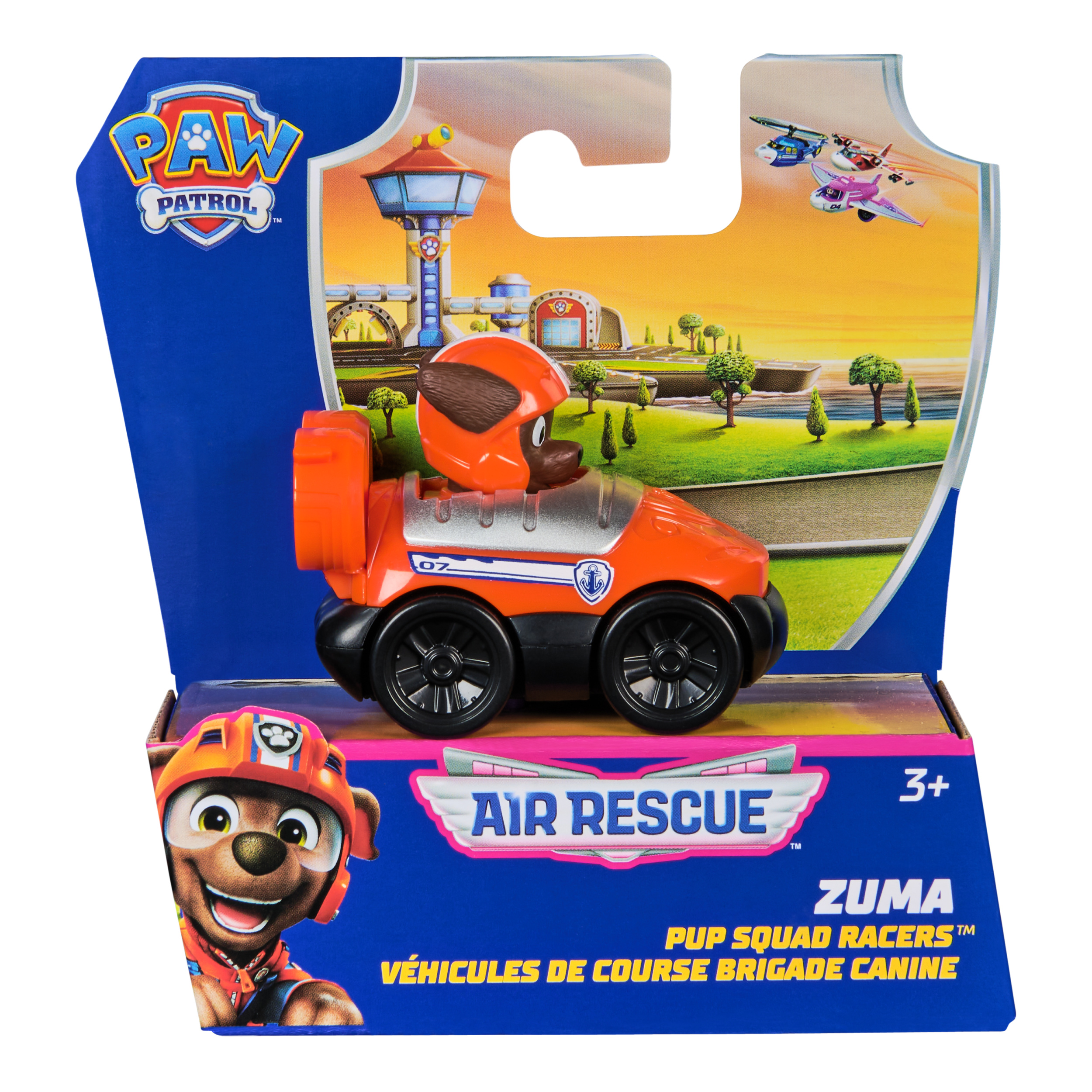 PAW PATROL : AIR RESCUE PUP SQUAD RACERS ZUMA ของเล่นฟิกเกอร์ รถแข่ง พาว พาโทรล ซูม่า ลิขสิทธิ์แท้