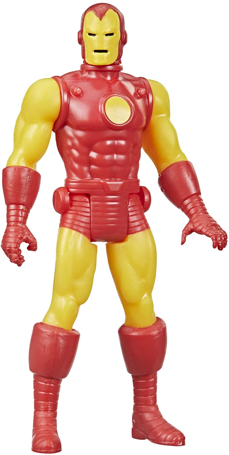 Hasbro Marvel Legends Series Iron Man 3.75-Inch Retro 375 Collection Action Figure ฮาสโบร มาร์เวล เลเจนด์ หุ่นโมเดลฟิกเกอร์ ไอรอน แมน ขนาด 3.75 นิ้ว ลิขสิทธิ์แท้