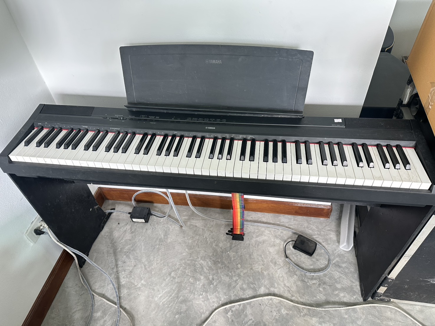 เปียโน เปียโนไฟฟ้า เปียโนดิจิตอล 88 คีย์ Yamaha Digital Piano P-115