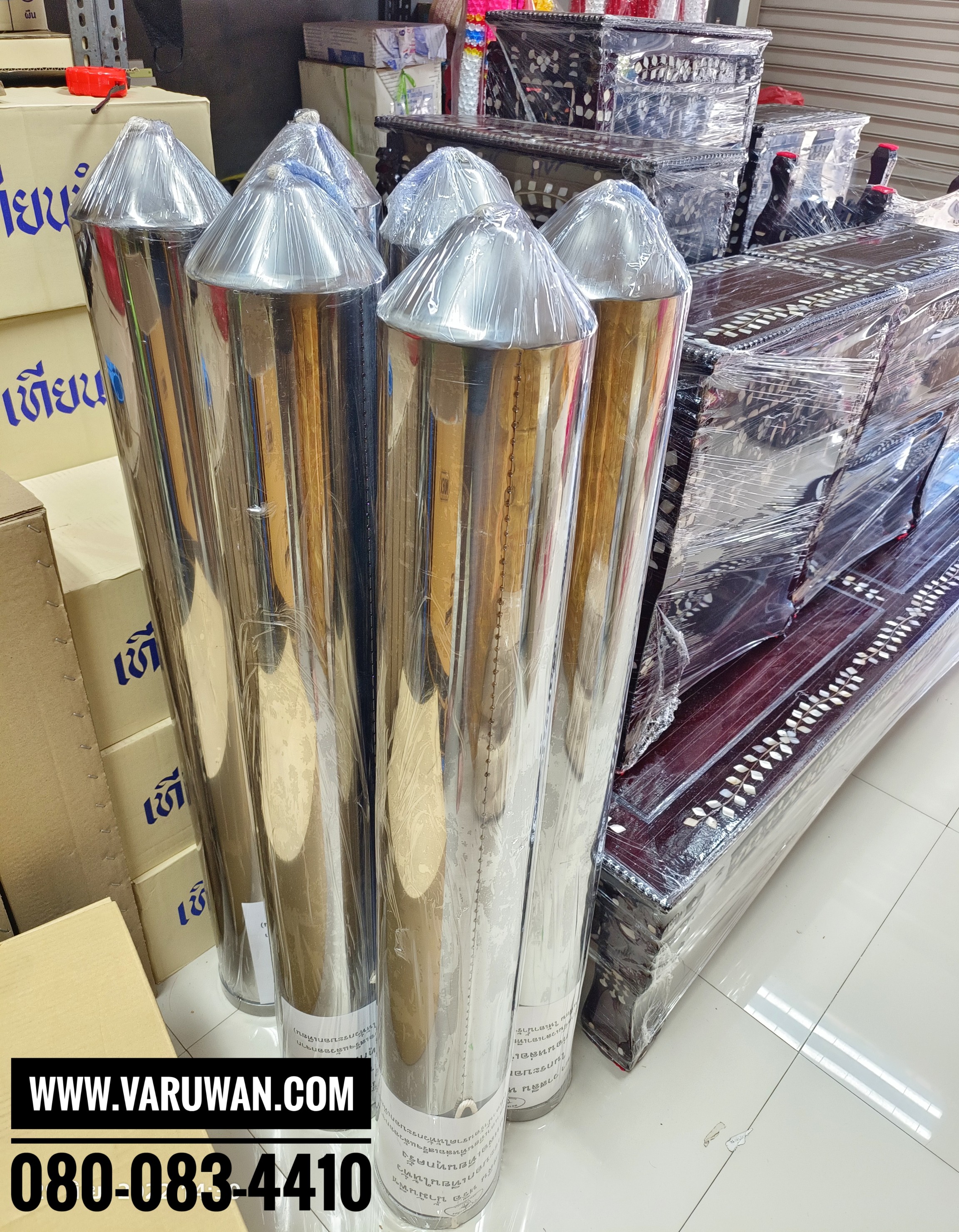 เครื่องหล่อเทียนพรรษาสแตนเลส แบบคู่