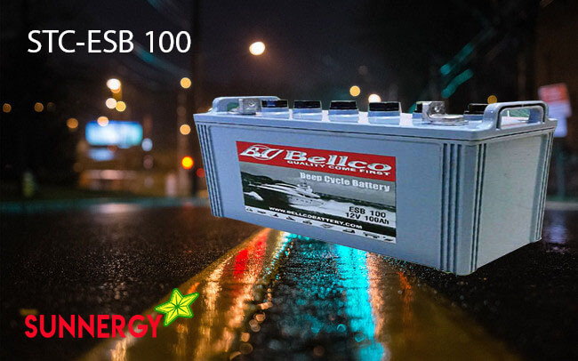 แบตเตอรี่โซล่าเซลล์ STC-ESB 100