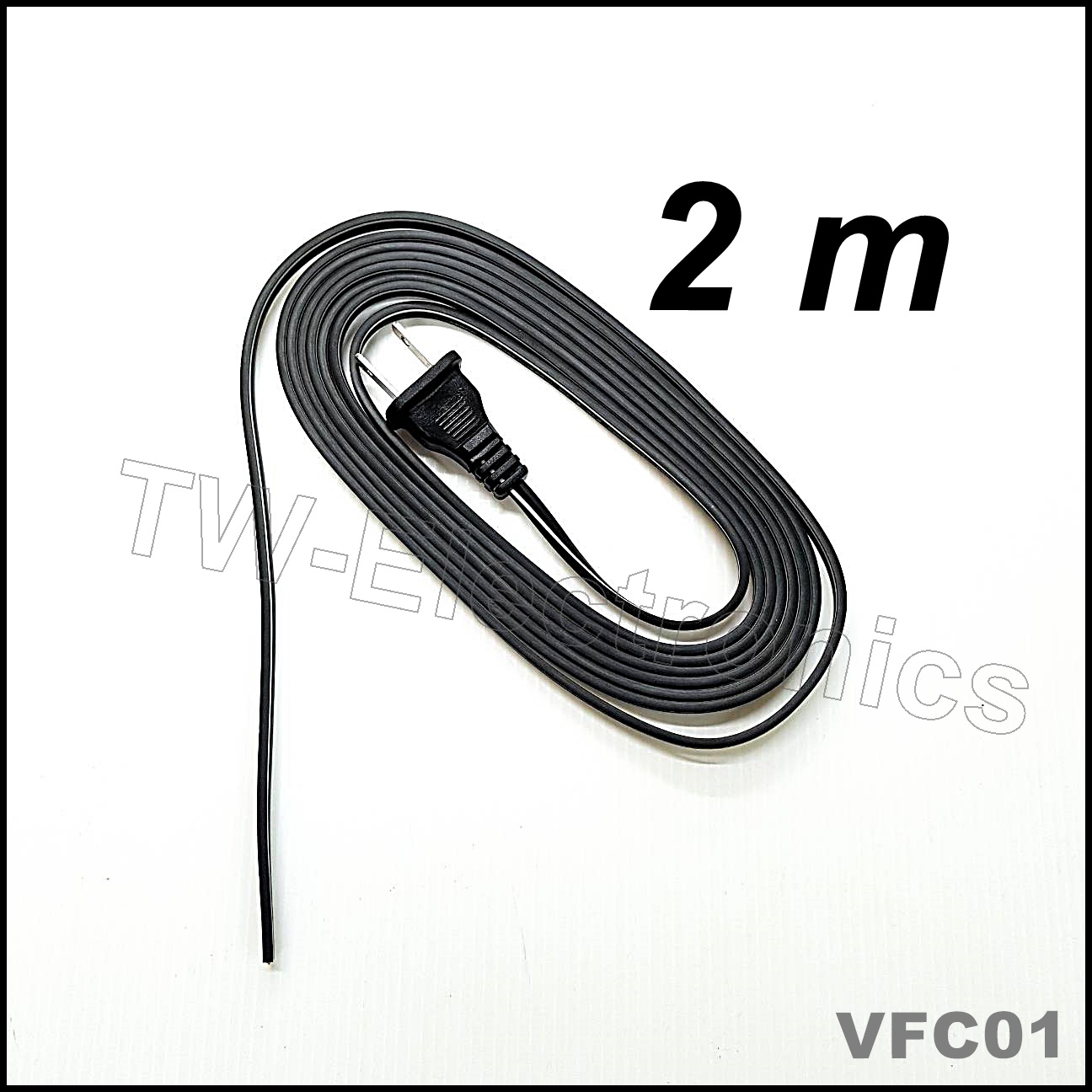 สายไฟ VFF- ท้ายเปลือย (2 m) / VFC01