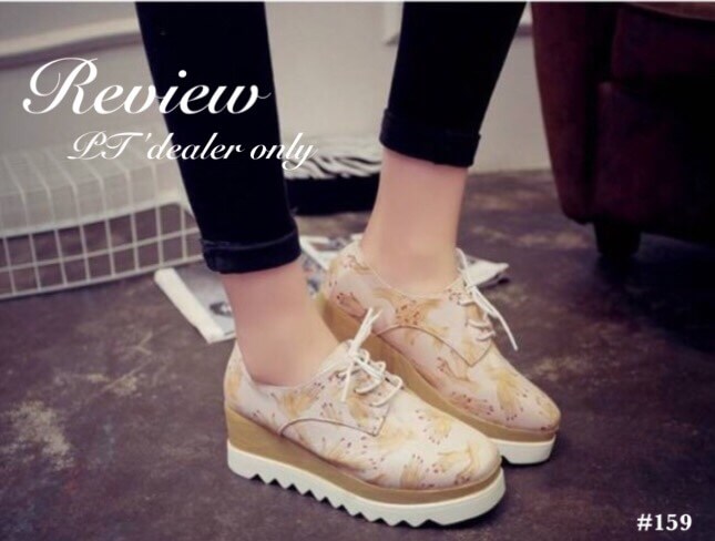 พร้อมส่ง : รองเท้าผ้าใบหนังซาฟีโน่ (สีชมพู)