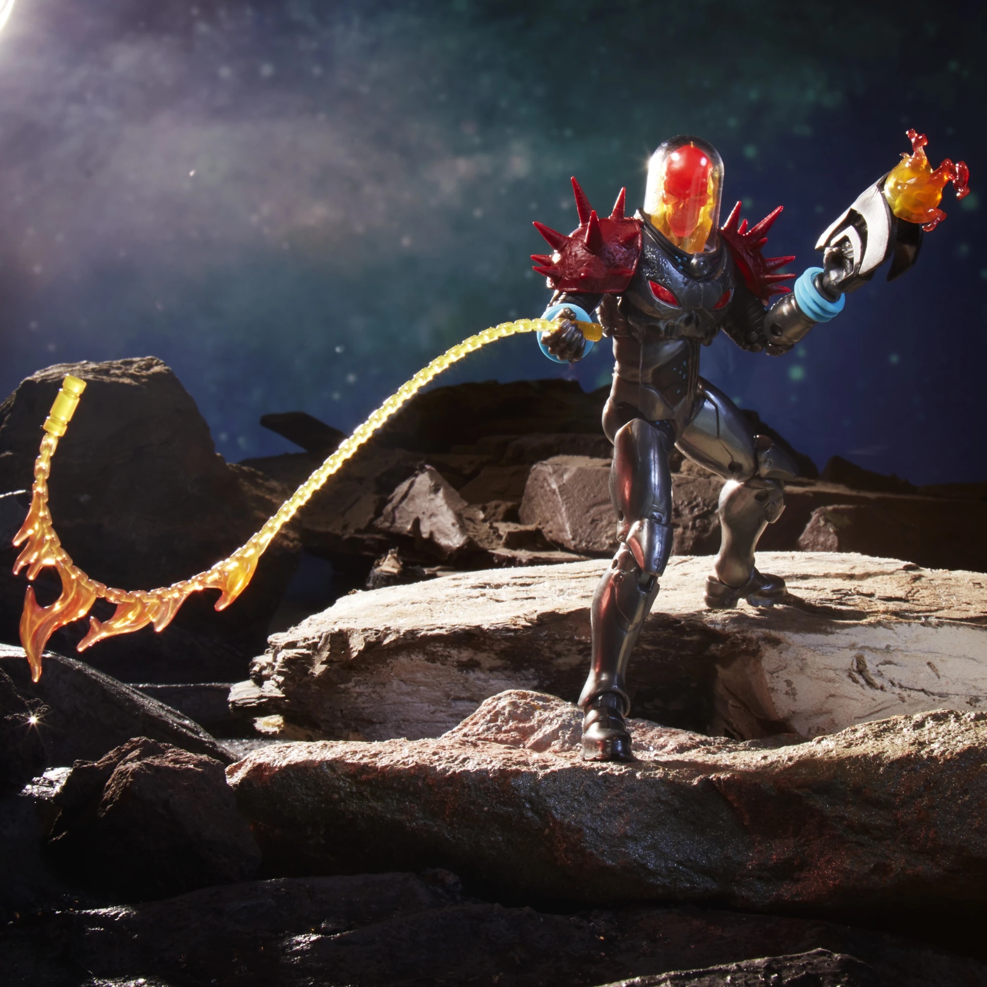 Hasbro Marvel Legends Series Cosmic Ghost Rider 6-inch Figure ฮาสโบร มาร์เวล เลเจนด์ ซีรี่ย์ส หุ่นโมเดลฟิกเกอร์ คอสมิค โกสท์ ไรเดอร์ ขนาด 6 นิ้ว พร้อมมอเตอร์ไซด์ ลิขสิทธิ์แท้