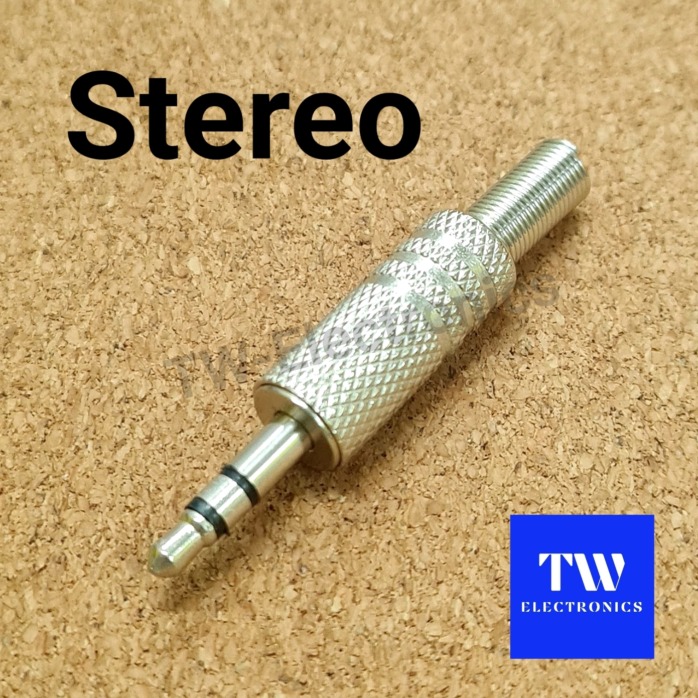 3.5mm Stereo ตัวผู้ เหล็ก, ท้ายสปริง / RSP402S