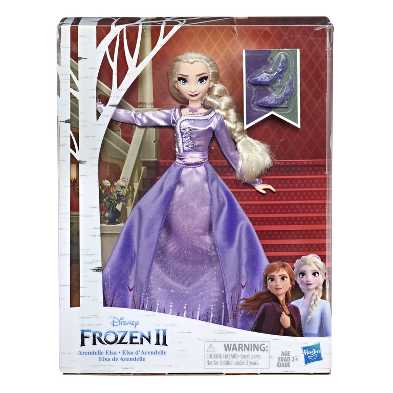 Hasbro Disney Frozen II Arendelle Elsa Deluxe Fashion Doll ฮาสโบร ดิสนี่ย์ โฟรเซ่น 2 ตุ๊กตาเอลซ่า ลิขสิทธิ์แท้