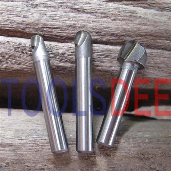 ดอกแกะสลักสำหรับตีร่องโค้ง (ตัวยู) แกน 6 mm