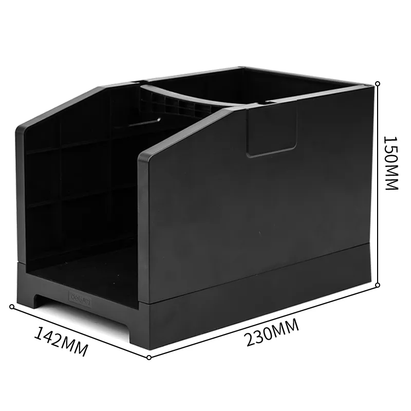 ขายถูก กล่องวางกระดาษ/สติ๊กเกอร์แบบม้วน ขนาด 142x230x150 มม. DLI-15208 Delivery Sheet Holder