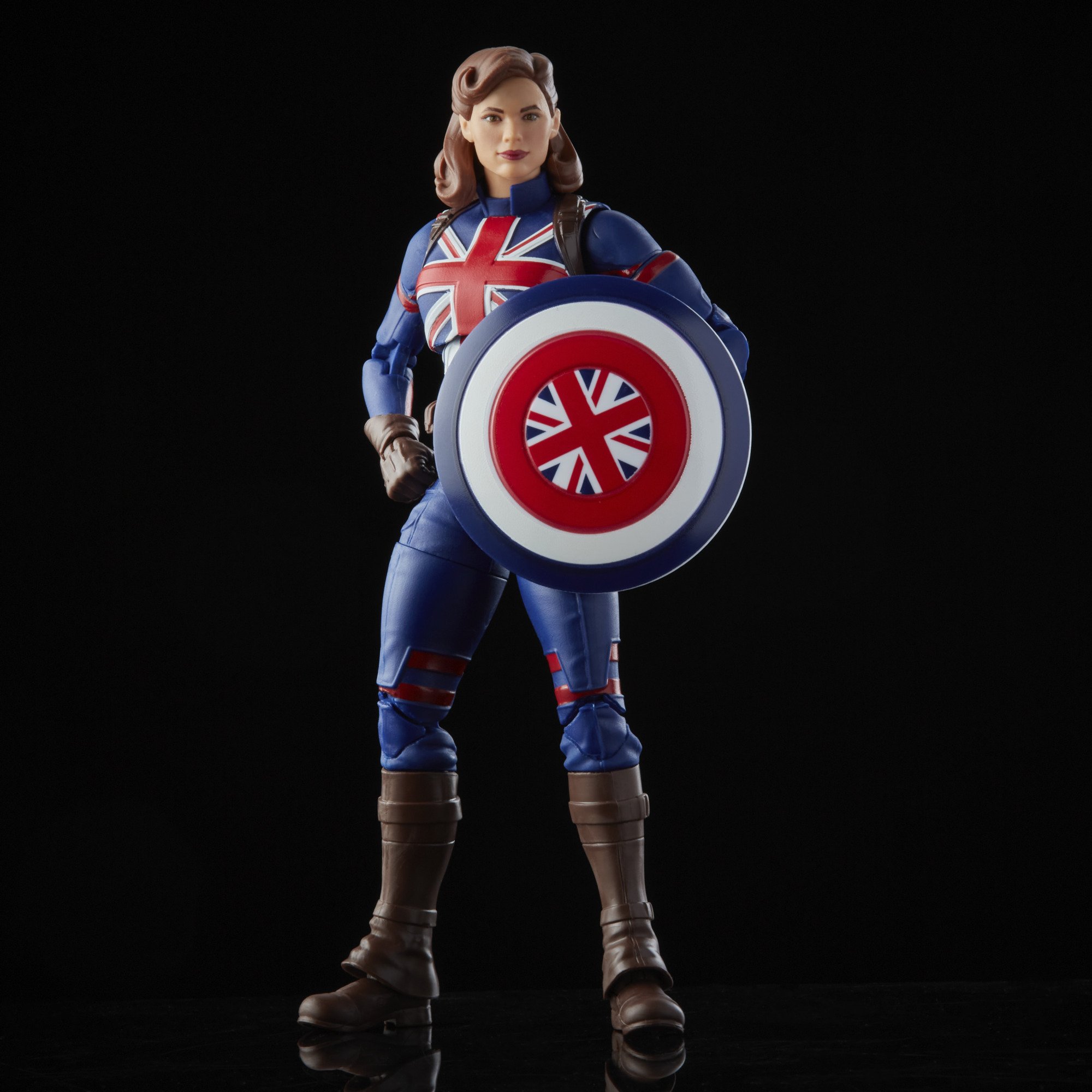 Hasbro Marvel Legends Series What If Captain Carter 6-inch Figure ฮาสโบร มาร์เวล เลเจนด์ ซีรี่ย์ส หุ่นโมเดลฟิกเกอร์ วอท อีฟ กัปตัน คาร์เตอร์ ขนาด 6 นิ้ว ลิขสิทธิ์แท้