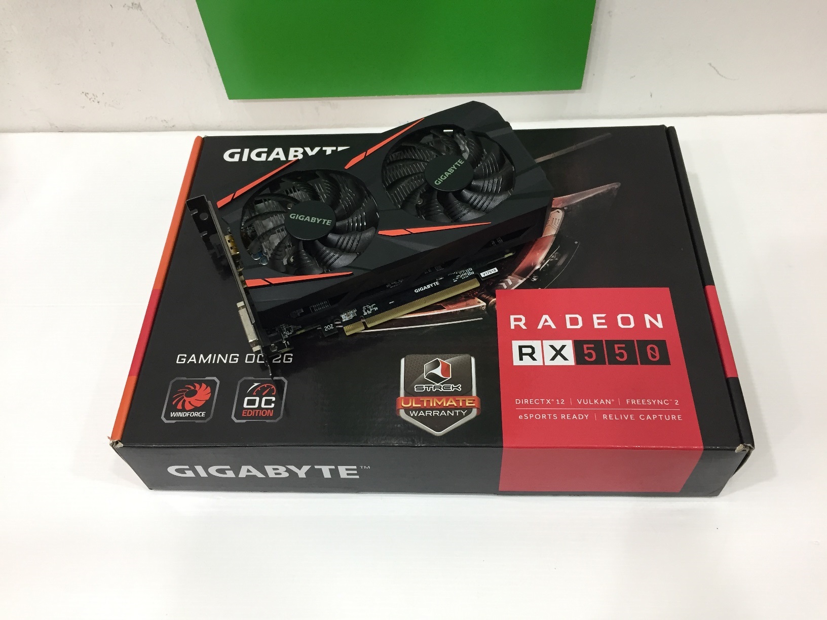 GIGABYTE RX550 GAMING OC 2G