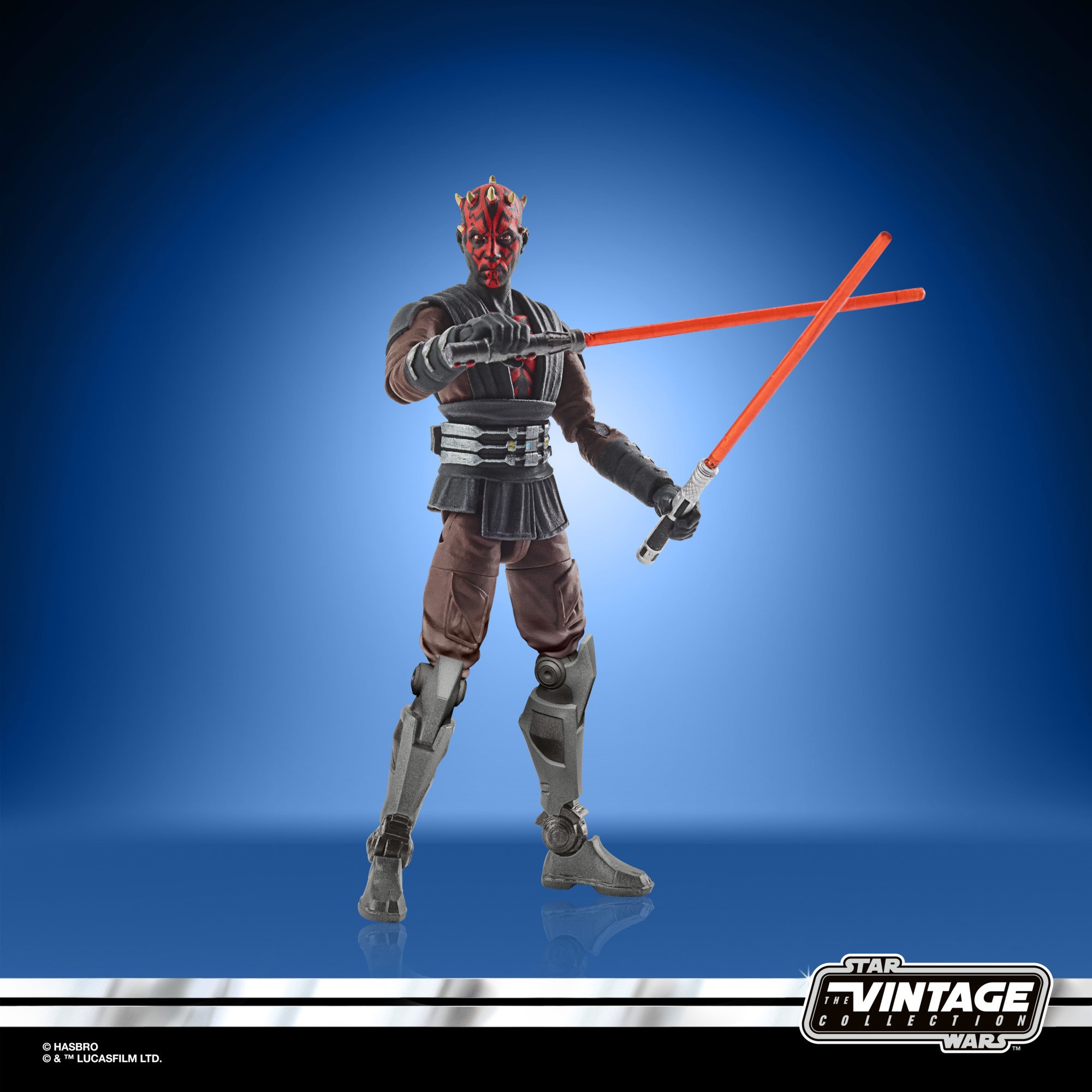 Hasbro Kenner The Vintage Collection Star Wars Darth Maul (Mandalore) 3.75-inch-scale Figure ฮาสโบร สตาร์ วอร์ส หุ่นโมเดลฟิกเกอร์ ดาร์ธ มอล (แมนดาลอร์) ขนาด 3.75 นิ้ว ลิขสิทธิ์แท้