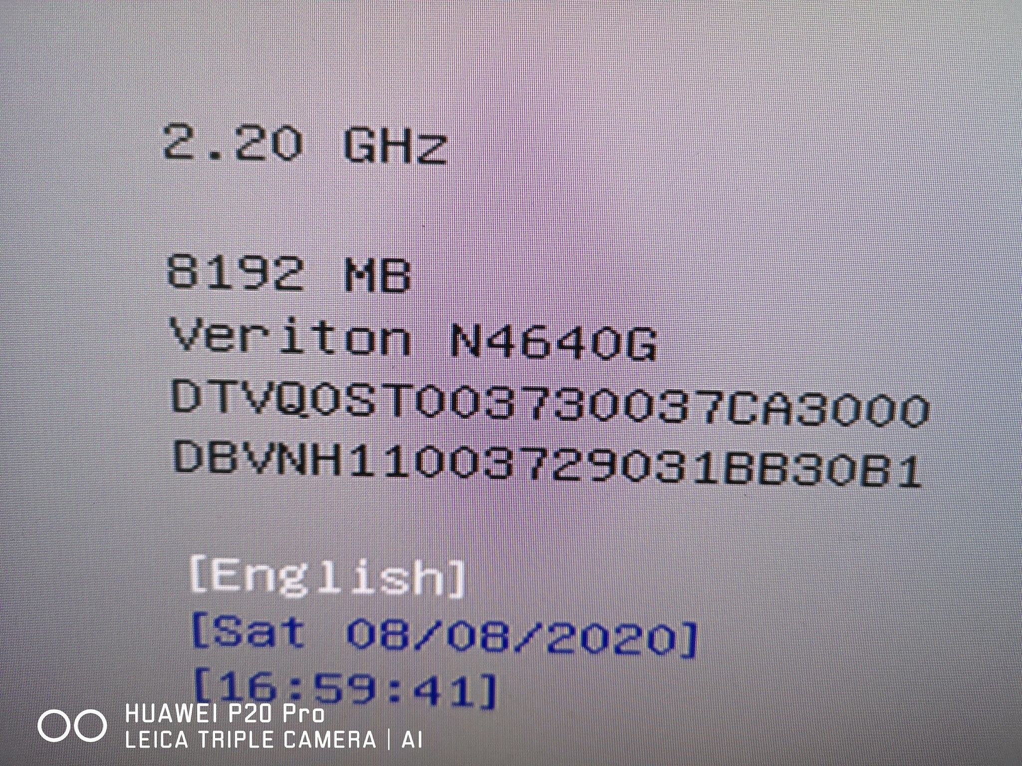 ACER VERITON N4640G Micro PC