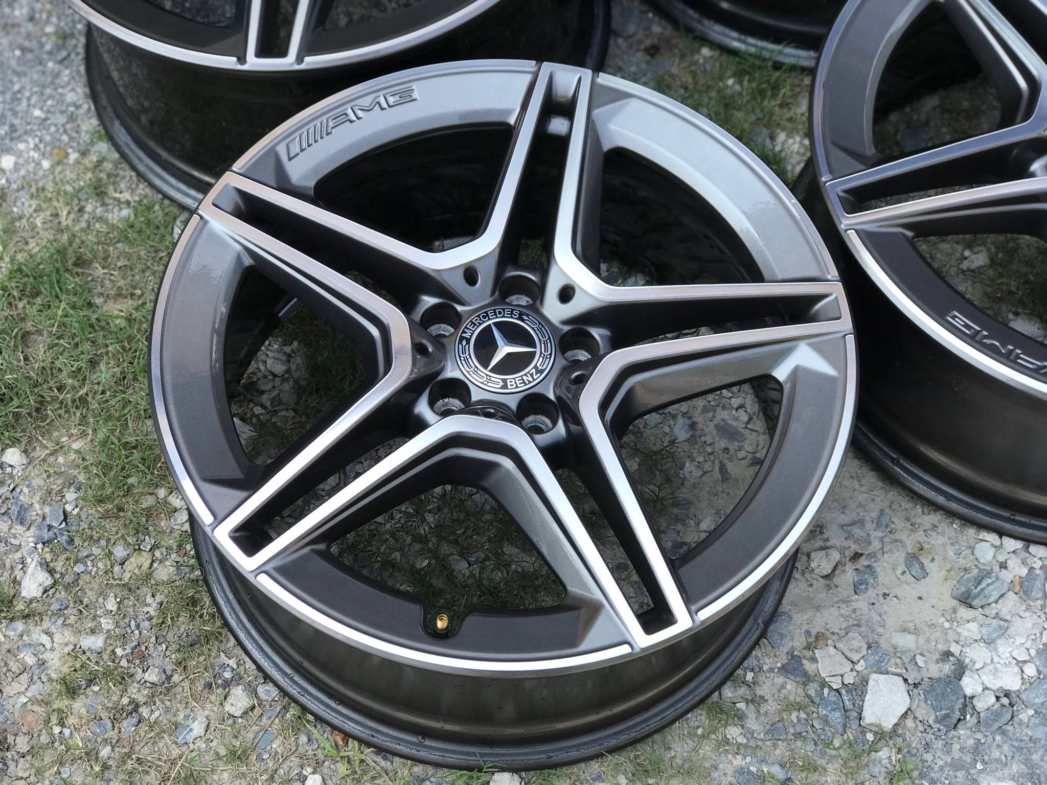 ล้อเบนซ์แท้ 19 นิ้ว CLS AMG 5 Twin Spoke