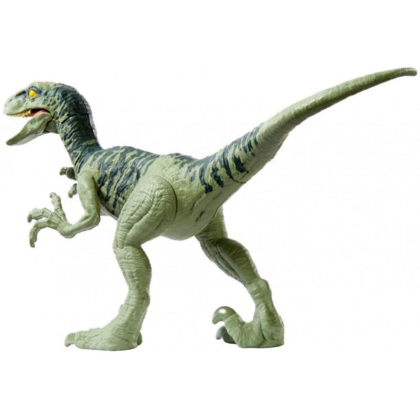 Mattel Jurassic World Dino Rivals Attack Pack Velociraptor Charlie (GFM06) แมทเทล จูราสสิค เวิลด์ ของเล่นแอ็กชั่นฟิกเกอร์ไดโนเสาร์ เวโลซีแรปเตอร์ ชาร์ลี