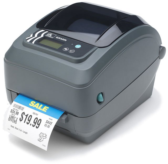 ขายถูก Zebra GX42-102410-000 Barcode Label Printer - (ประกันศูนย์ 1 ปี)