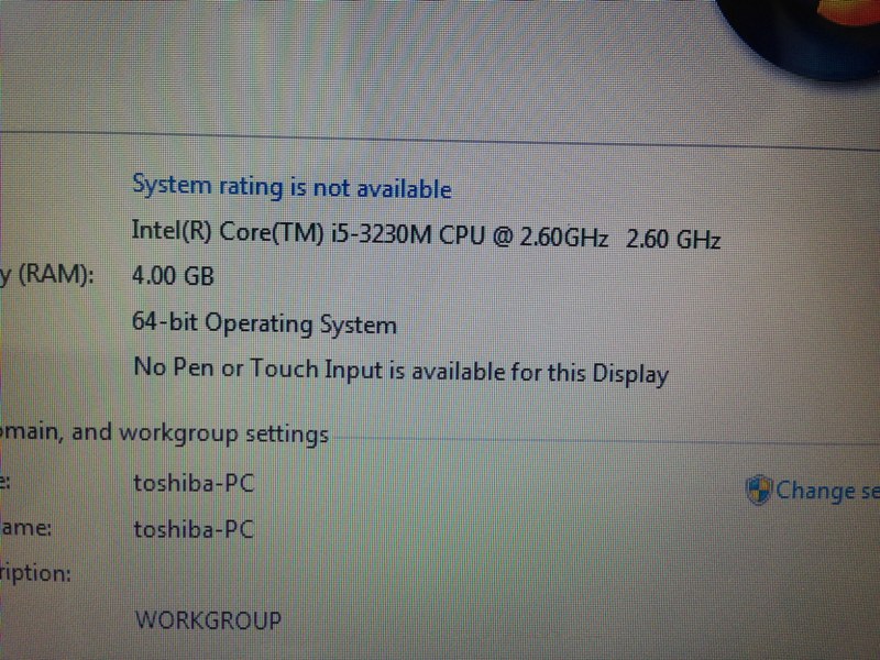 TOSHIBA Satellite M840-1068X