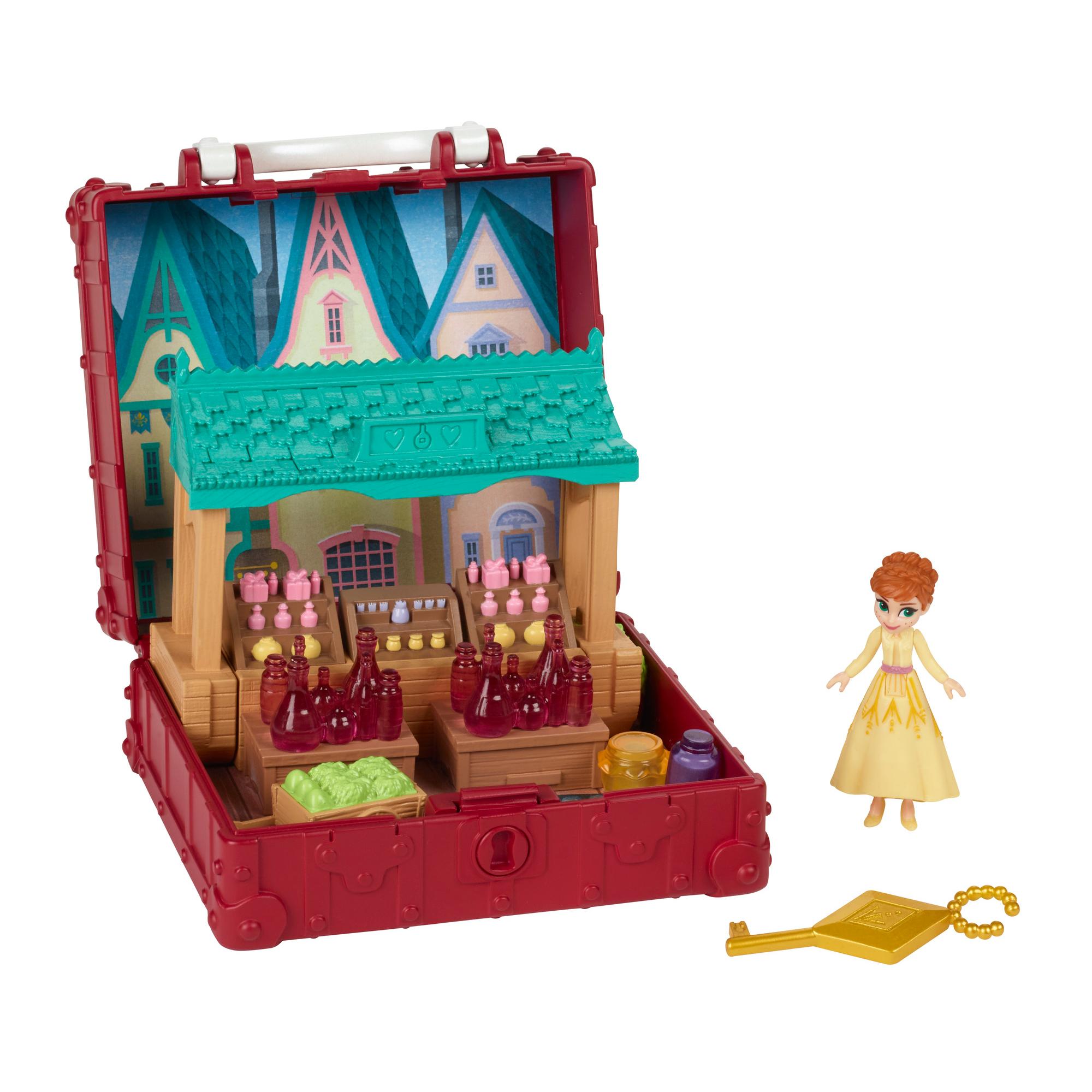 Hasbro Disney Frozen Pop Adventures Village Set Pop-up Playset With Handle ฮาสโบร ดิสนี่ย์ โฟรเซ่น ป็อป แอดเวนเจอร์ส เซตหมู่บ้าน และอันนา ลิขสิทธิ์แท้