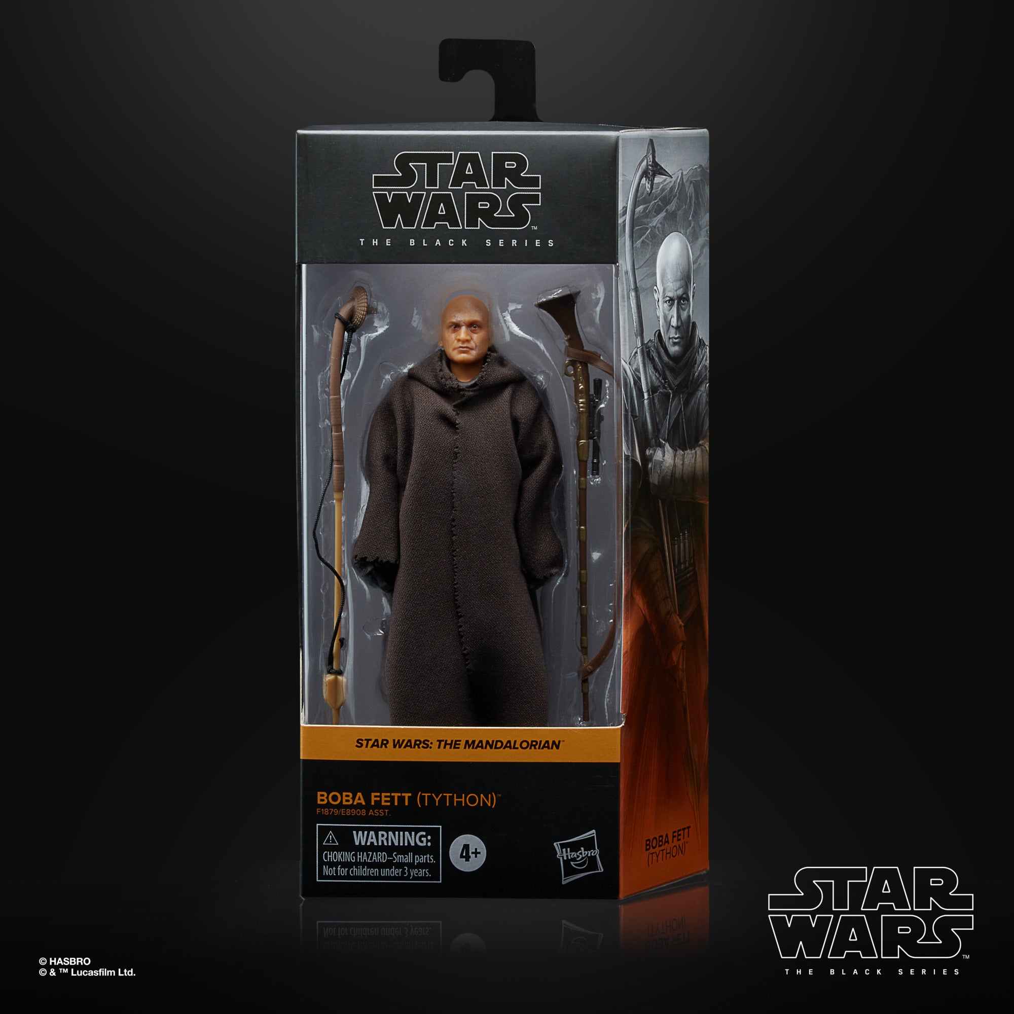 Hasbro Star Wars The Black Series Boba Fett (Tython) 6-inch-scale Figure ฮาสโบร สตาร์ วอร์ส เดอะ แบล็ค ซีรีส์ หุ่นโมเดลฟิกเกอร์ โบบา เฟทท์ (ไทธอน) ขนาด 6 นิ้ว ลิขสิทธิ์แท้