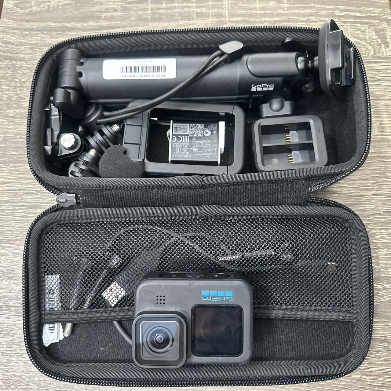 กล้อง ACTION CAMERA GOPRO 10 Black+อุปกรณ์+กระเป๋า