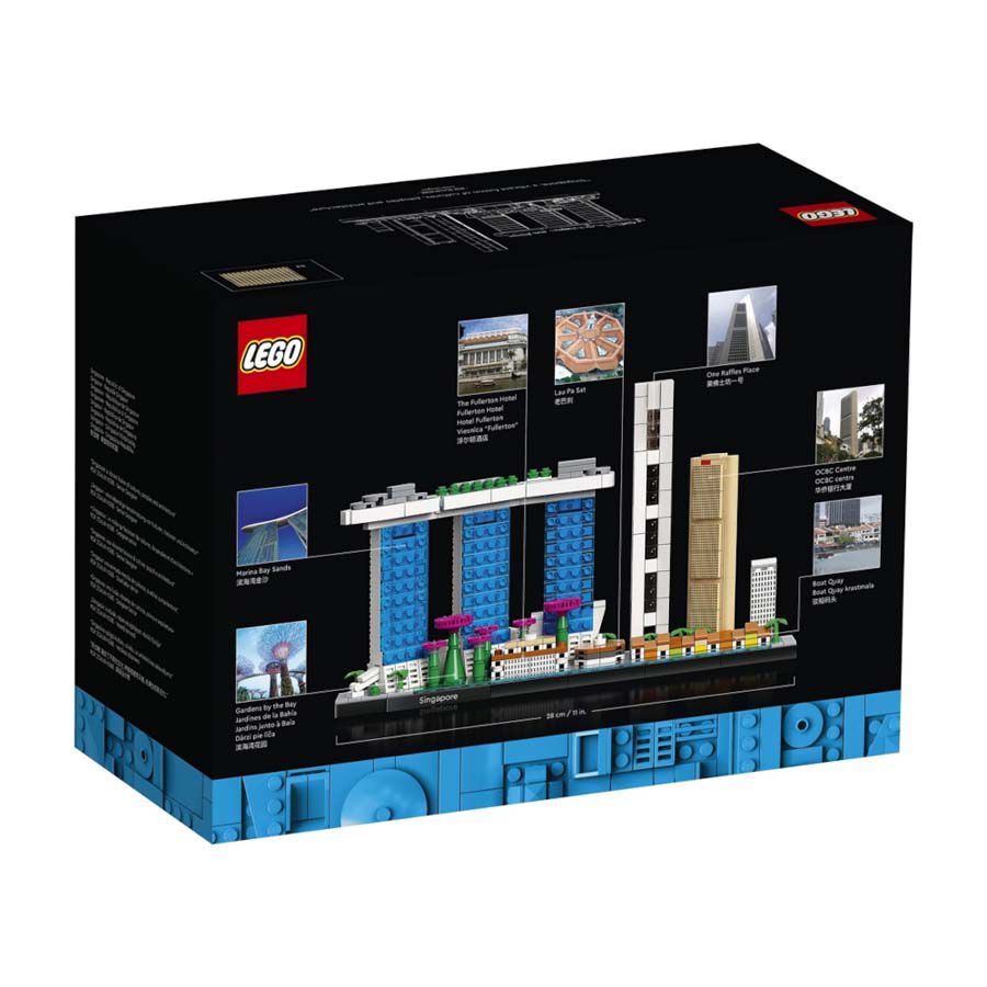 LEGO Architecture Singapore เลโก้ ตัวต่อเสริมทักษะ อาคิเทคเจอร์ สิงคโปร์ รุ่น 21057