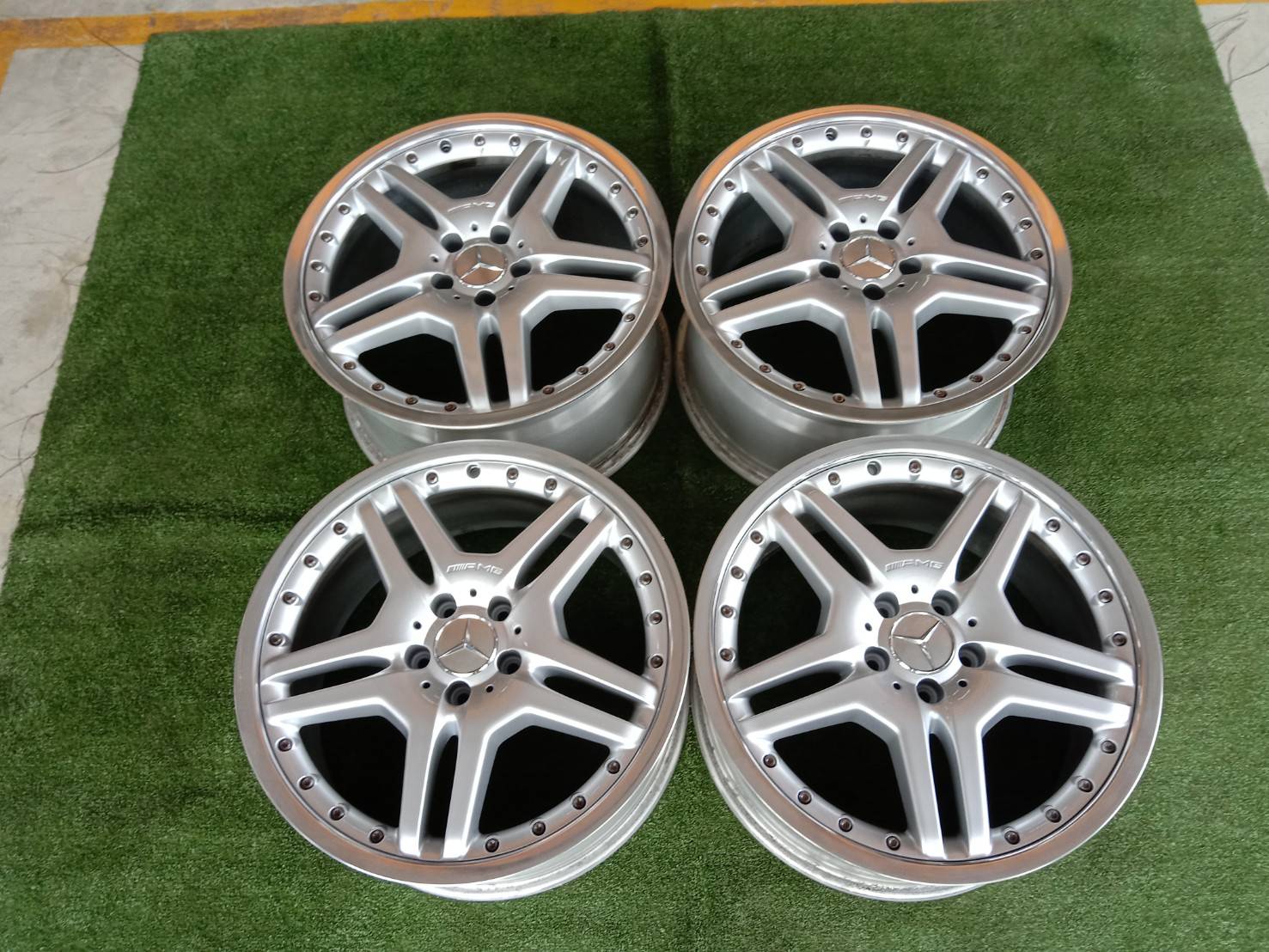 ล้อเบนซ์แท้ AMG ST4 w220 19" S-class