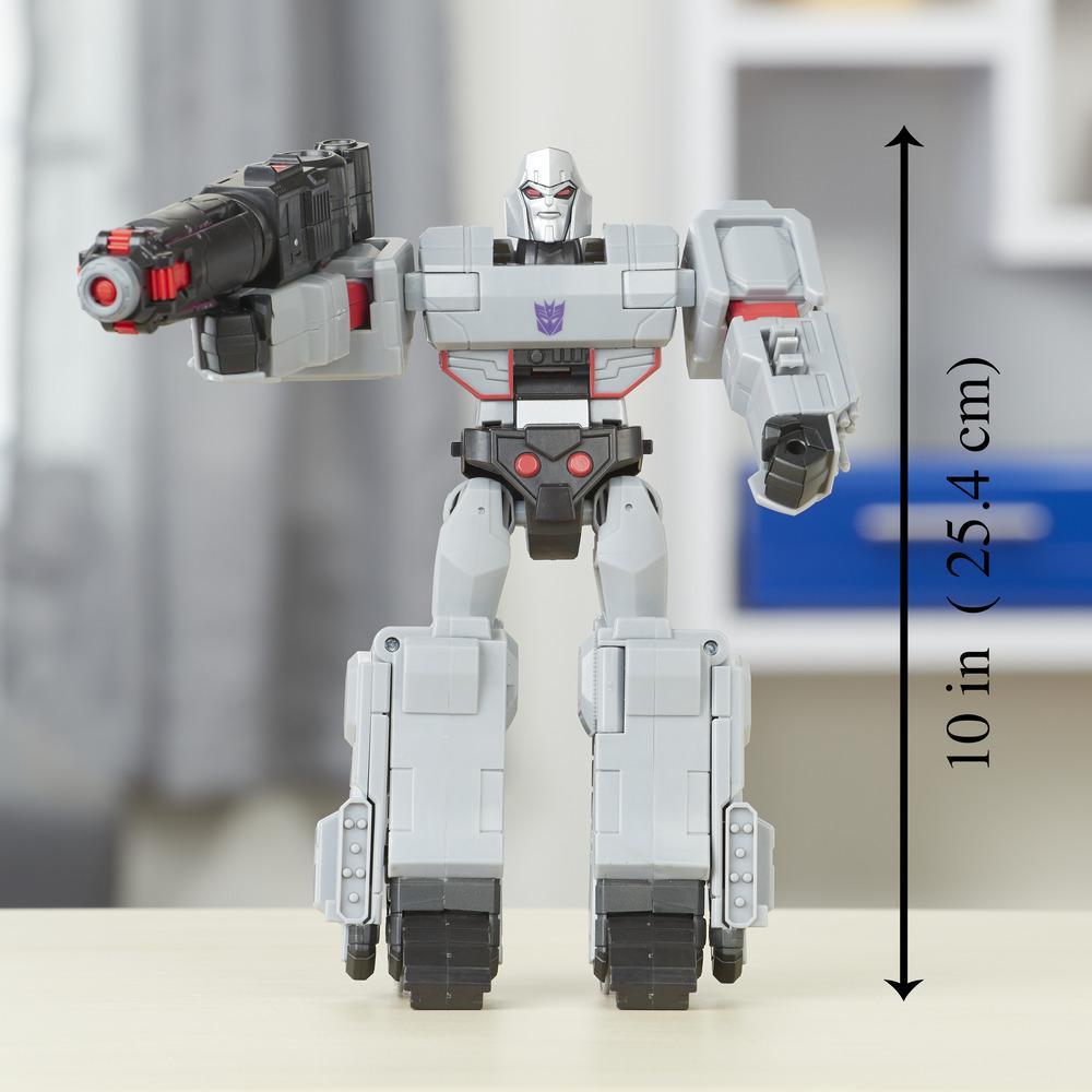 Hasbro Transformers Cyberverse Ultimate Class Megatron Action Figure ฮาสโบร ทรานสฟอเมอร์ส ไซเบอร์เวิร์ส อัลติเมต คลาส หุ่นยนต์เมกะทรอน ขนาด 11.5 นิ้ว ลิขสิทธิ์แท้