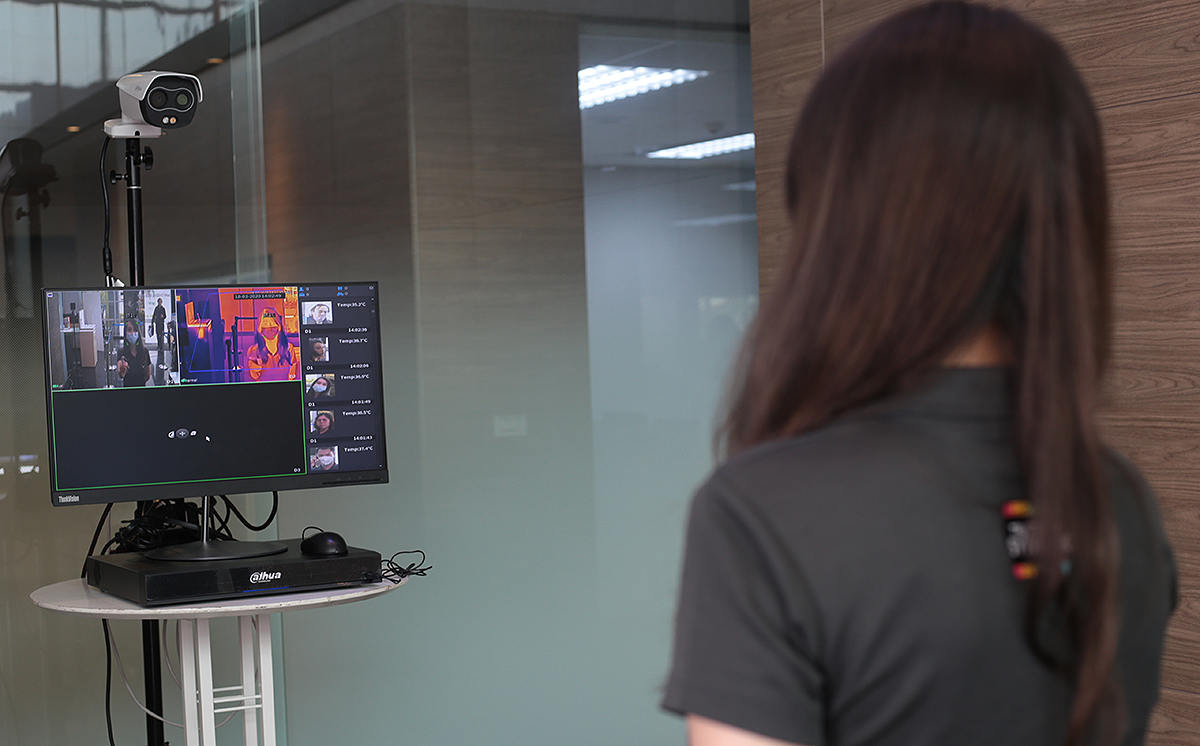 ขายถูก ชุดกล้อง Dahua Thermal NVR Solution KIT-DHU-TPCBF5421T