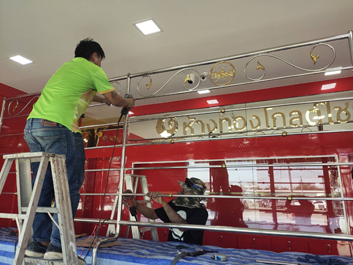 ราวรั้วสแตนเลส รับทำราวรั้วสแตนเลส ช่างทำราวรั้วสแตนเลส ราวรั้วสแตนเลสบ้าน ราวรั้วสแตนเลสโรงงาน