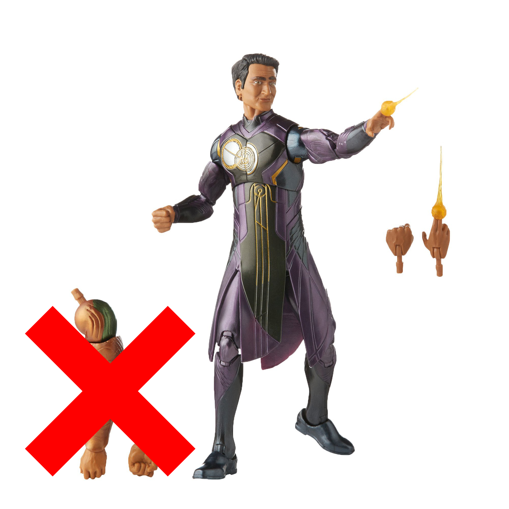 Hasbro Marvel Legends Series Eternals Kingo 6-inch Figure ฮาสโบร มาร์เวล เลเจนด์ ซีรี่ย์ส หุ่นโมเดลฟิกเกอร์ อีเทอนอลส์ คิงโก้ ขนาด 6 นิ้ว (No BAF) ลิขสิทธิ์แท้