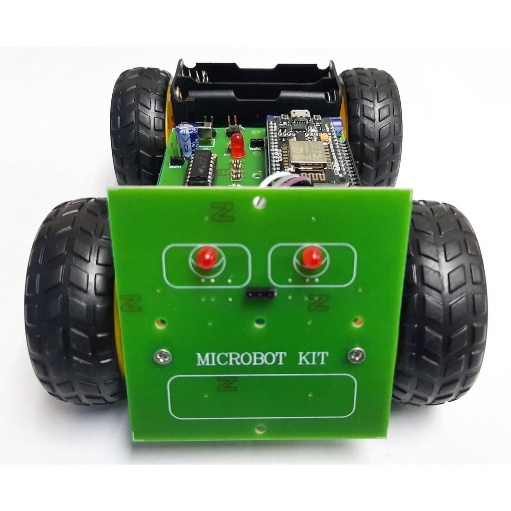 MB108 หุ่นยนต์ MicroBot 4WD ควบคุมด้วยโทรศัพท์มือถือ (WiFi)