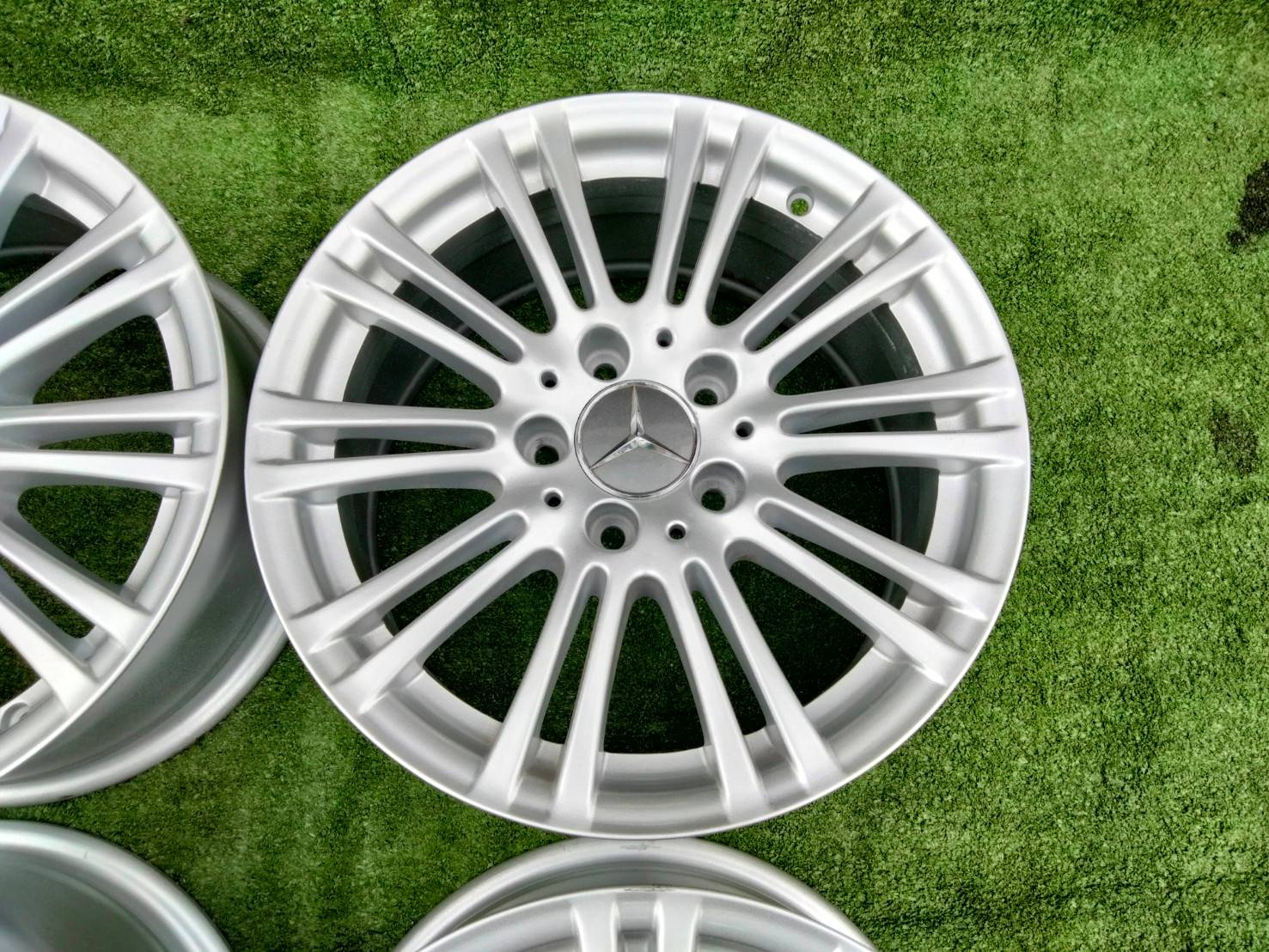 ล้อเดิม W212 10 ก้านคู่ แท้ ขอบ 16"