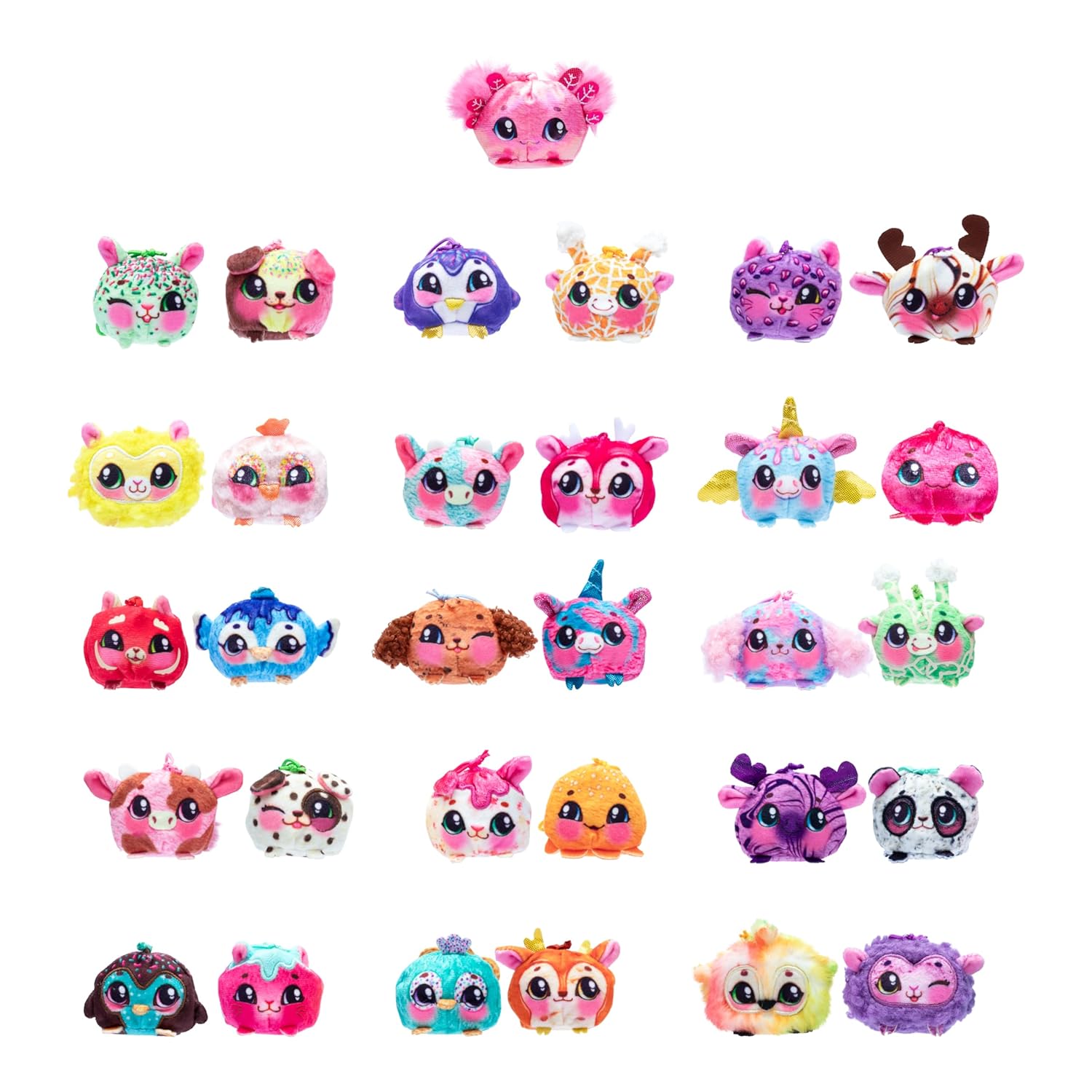 Cookeez Makery Yum Yumz 2 Pack ถุงสุ่มตุ๊กตาผ้าขน Yum Yumz มีกลิ่นหอม 2 ชิ้น ลิขสิทธิ์แท้