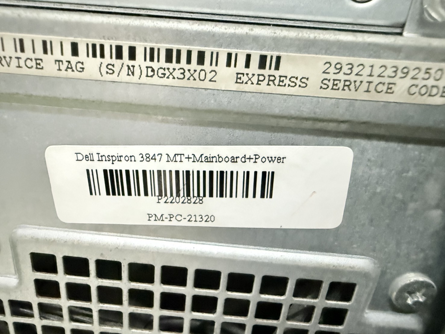 คอมพิวเตอร์ Dell Inspiron 3847 MT CPU i5-4570 Ram 8GB SSD 120GB