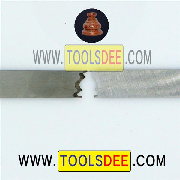 ใบเหล็กไฮสปีด HSS สำหรับกลึงไม้ (ตัวจบ)