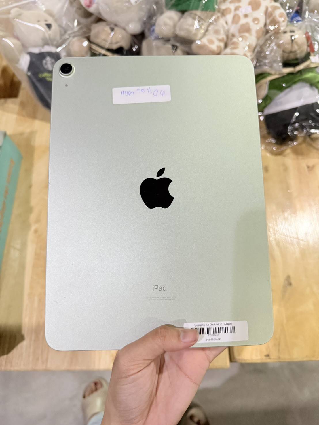 แท็บเล็ต Apple iPad Air Gen4 64GB+Adapter สุขภาพแบต 75%