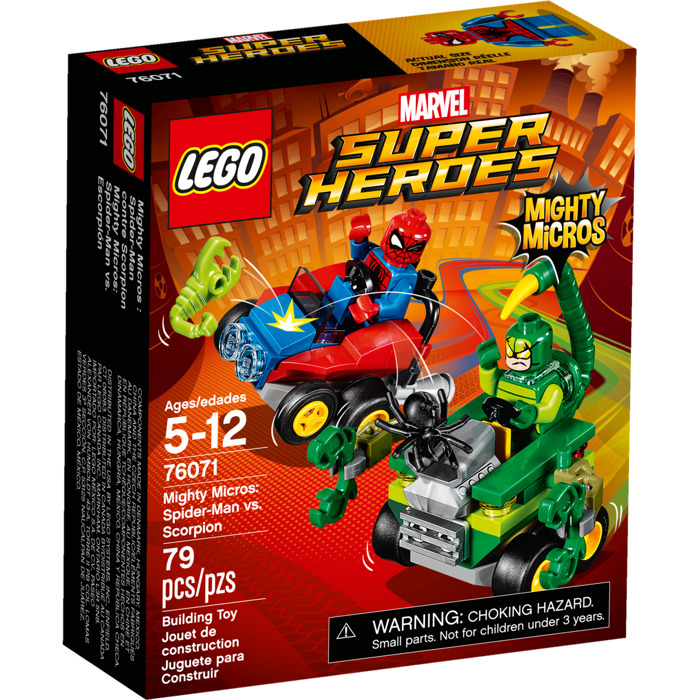 LEGO Marvel Mighty Micros : Spider-Man vs. Scorpion รุ่น 76071