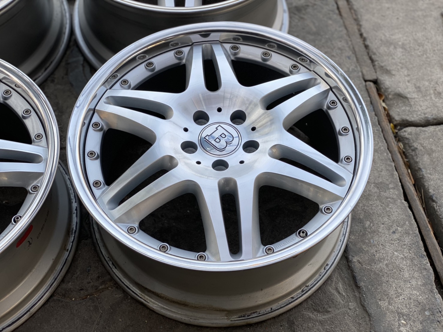 ล้อเบนซ์แท้ BRABUS BLOCK-6 19นิ้ว