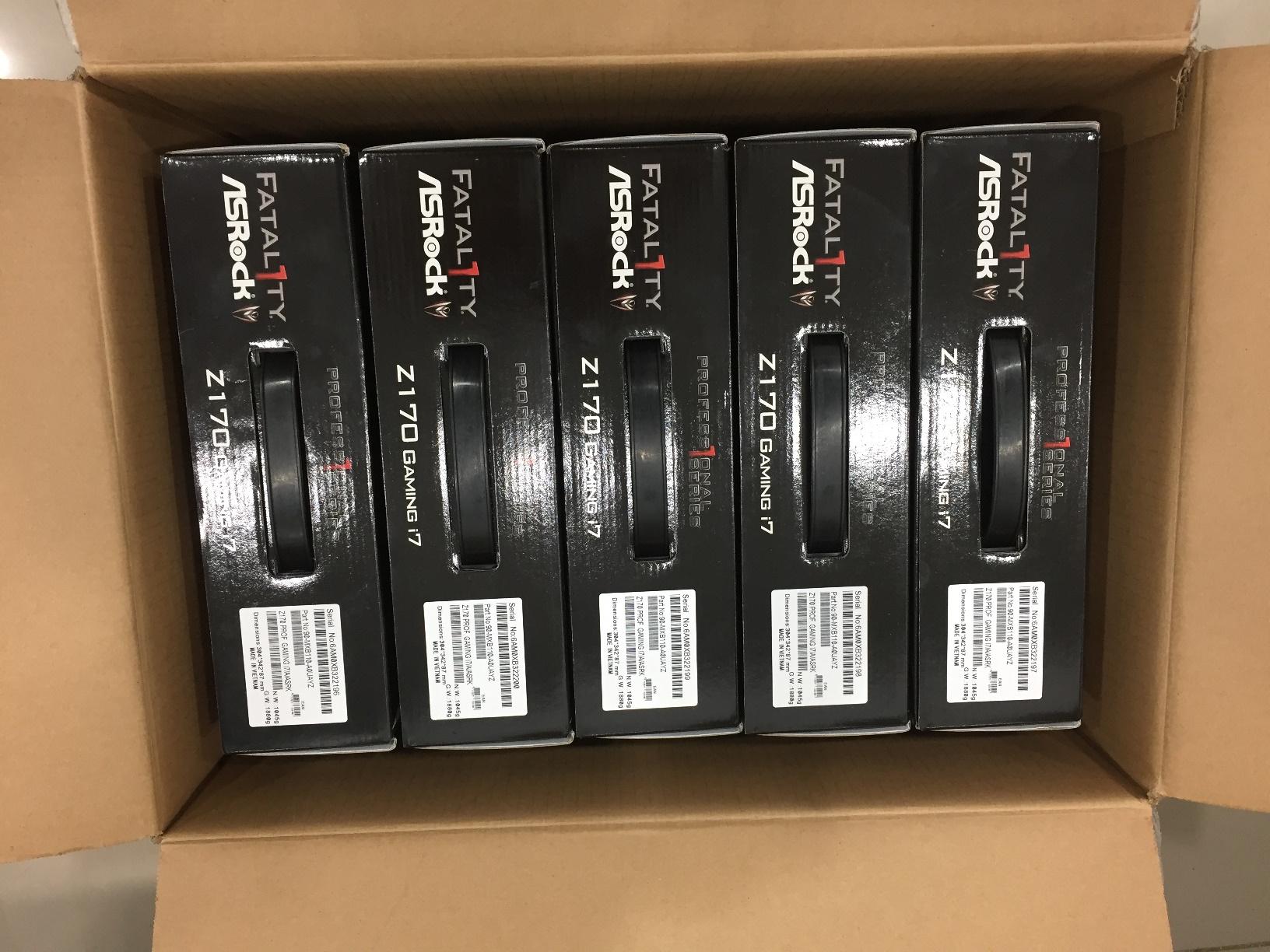 1151 ASROCK Z170 PROFESSIONAL GAMING I7 ของใหม่