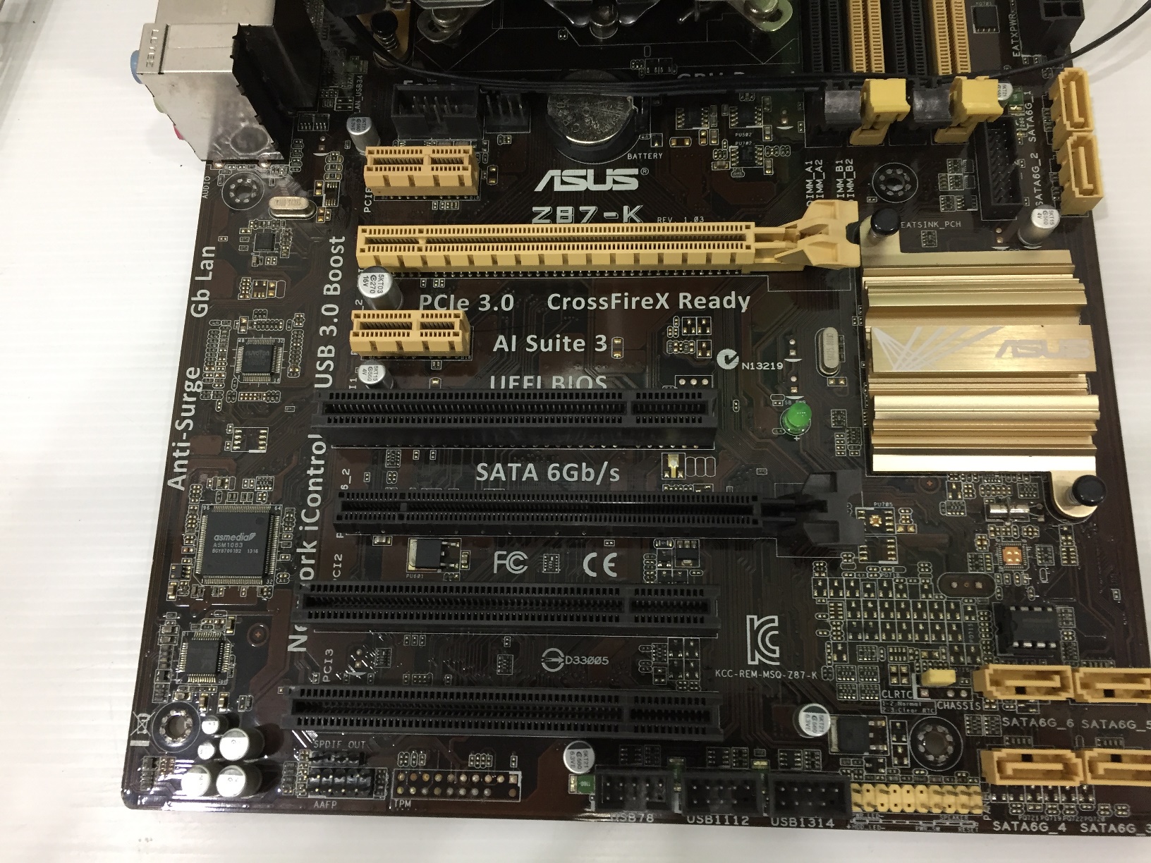 intel i5-4440 + ASUS Z87-K