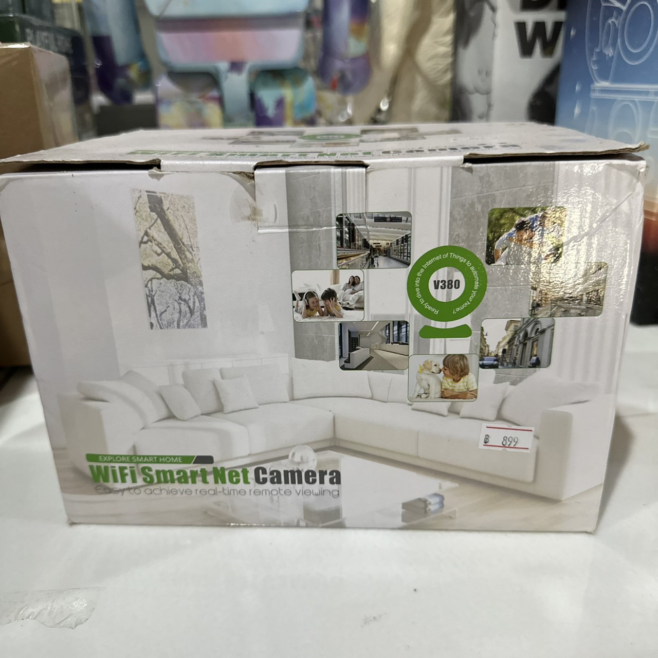 กล้องวงจรปิดไวไฟ Explore Smart HOme V380 รุ่น MVTB12